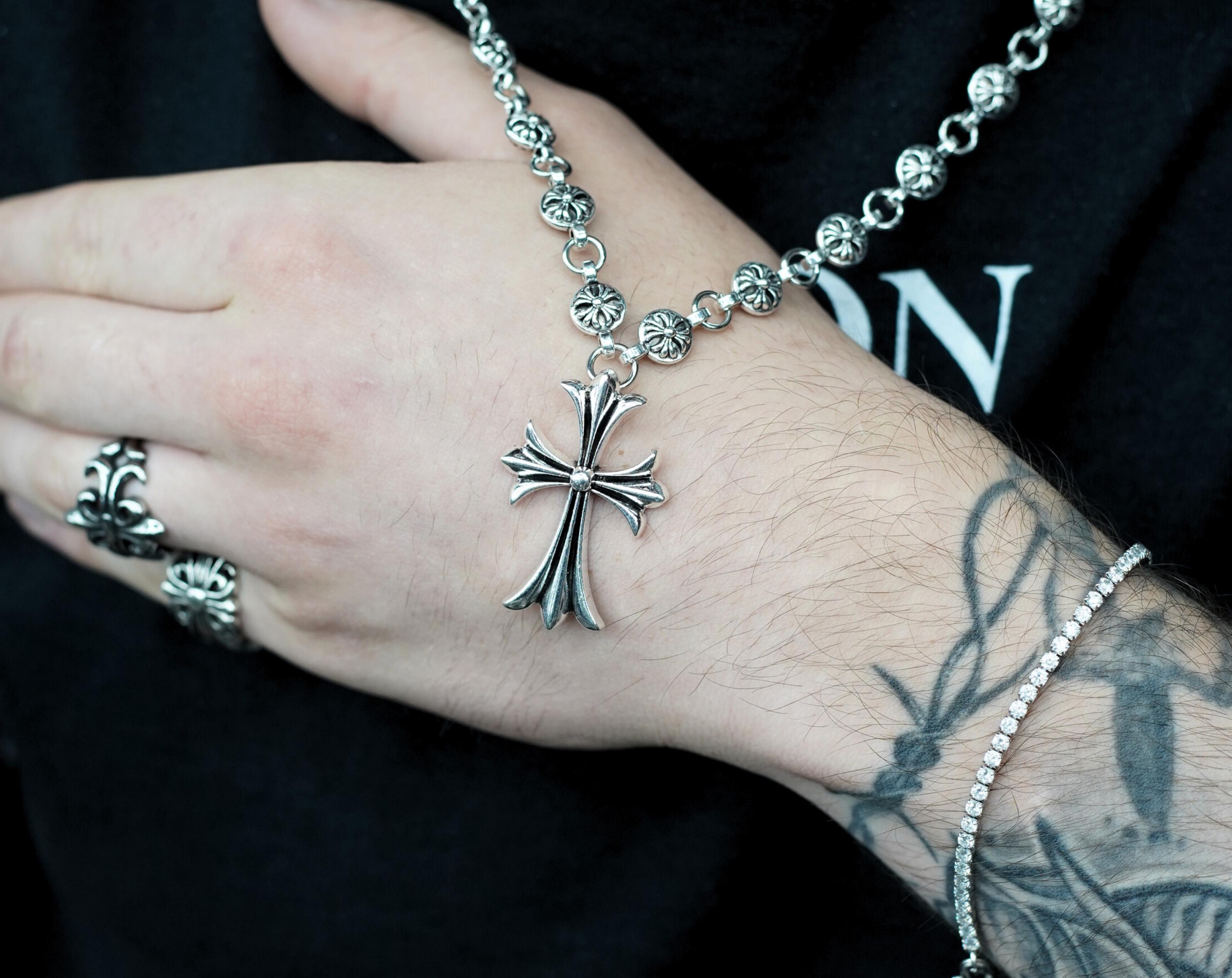 Chrome hearts women necklace Etsy France