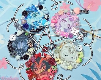 Beast Cookies Charms - CRK Game, Heisei Retro Trinket, Bag Charm, Deco Beaded Accessory