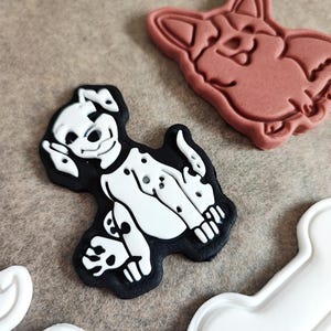 Dog - fondant cake decoration