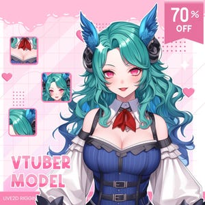 Custom Vtuber Model Live2d Commission | Vtuber model female & male | Vtuber model | Live2d Vtuber Model | Vtuber asset | Anime art