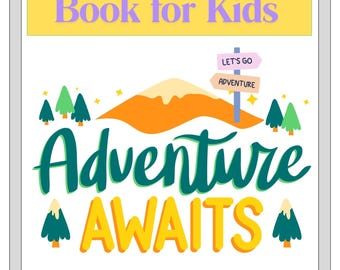 Divertente libro da colorare per bambini: avventure nella natura e tra amici