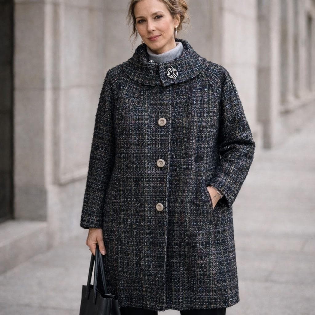 Vintage Tweed Coat - Etsy