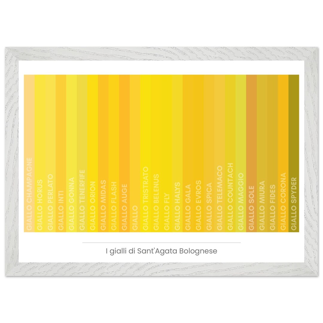 Lamborghini Yellow Paint Swatch Poster Giallo Color Spectrum Wall Art lamborghini-yellow-paint-swatch-poster-giallo-color-spectrum-wall-art