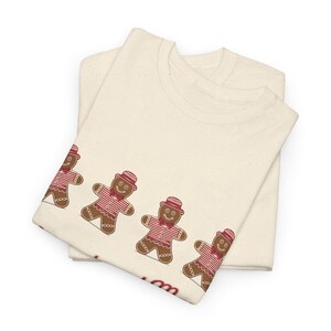 Bequeme Lebkuchen T-Shirt,Weihnachts T-Shirt,Weihnachts T-Shirt,Weihnachts T-Shirt,Nicu Weihnachtshemd,Lebkuchenmann T-Shirt