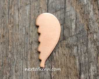 Jewelry Blank Hand Stamping Supplies Next of Kenn Exclusive 16g Copper Angel Wings