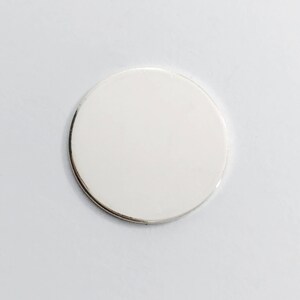 1/2 inch 18 Gauge Sterling Silver Round Circle Discs Jewelry Stamping Supplies