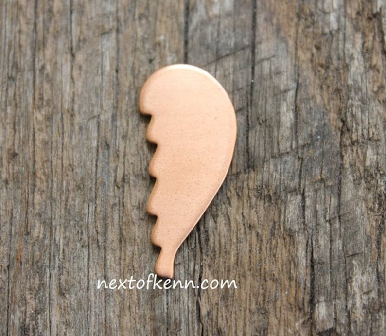 Jewelry Blank Hand Stamping Supplies 20g Copper Angel Wings