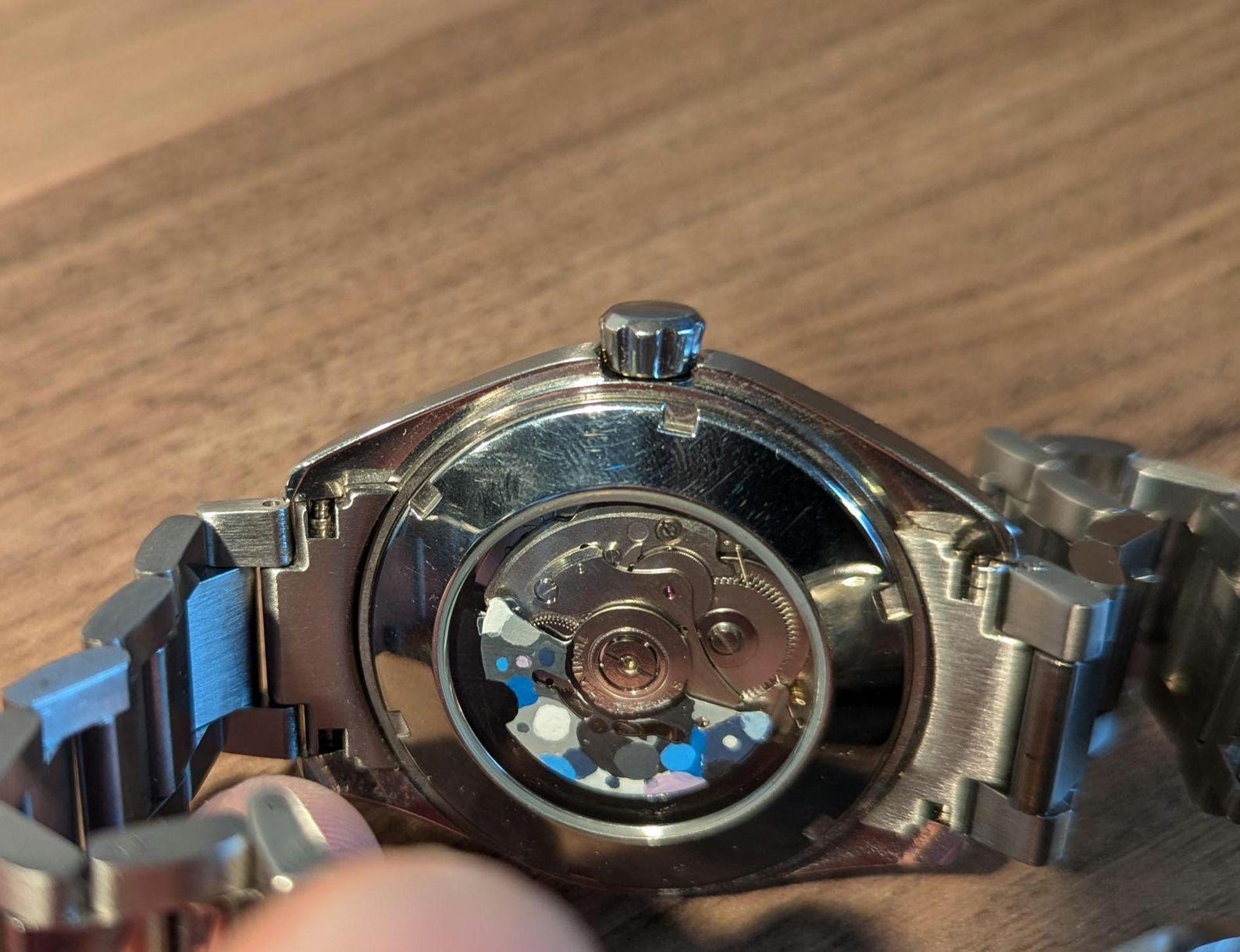 Custom Watch. Hand Painted Dial and Rotor - Etsy