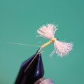 3-pack, Sulphur Spinner Dry Fly - Fly Fishing Flies - Trout Flies