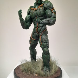 1/4 Swamp Thing Statue | Fan Kunst Skulptur | Schnelles Gießharz gegossen