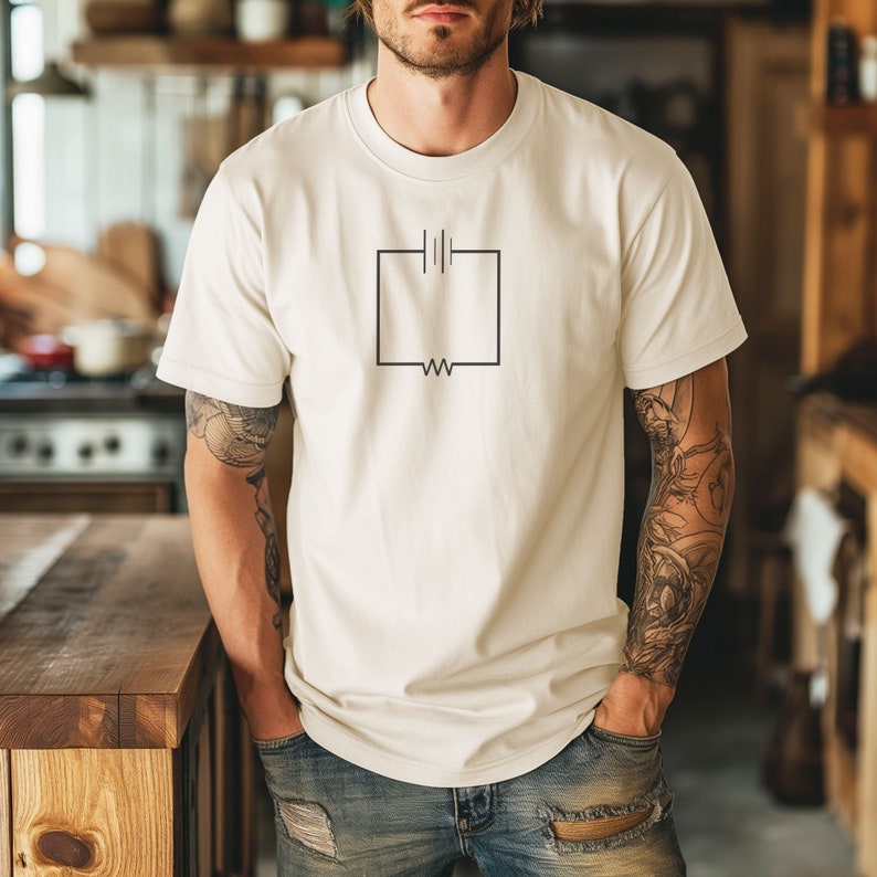 Simple Circuit Shirt, Electrical Engineer Gift, Circuit Shirt ...
