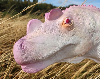 Cératosaure - Décoration dinosaure - Support mural