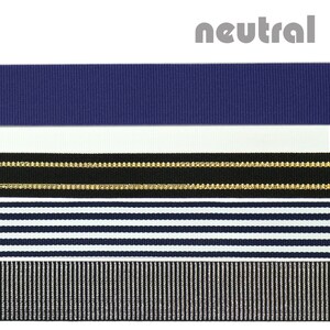 Neutrale Bänder - Set von 5 Bändern für Mohop Wechselsandalen