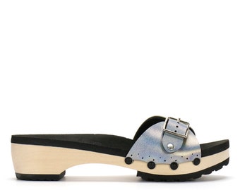 sandal mohop wedge ribbon vegan low thong handmade shoes interchangeable ribbons slide