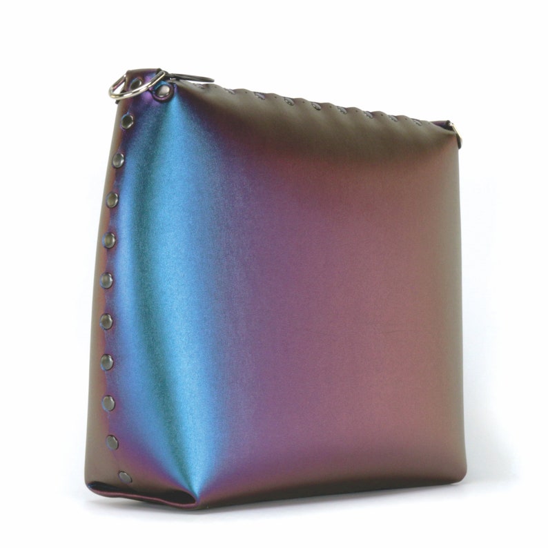 Peacock Large Crossbody Bag Vegan Leather Personalized Etsy