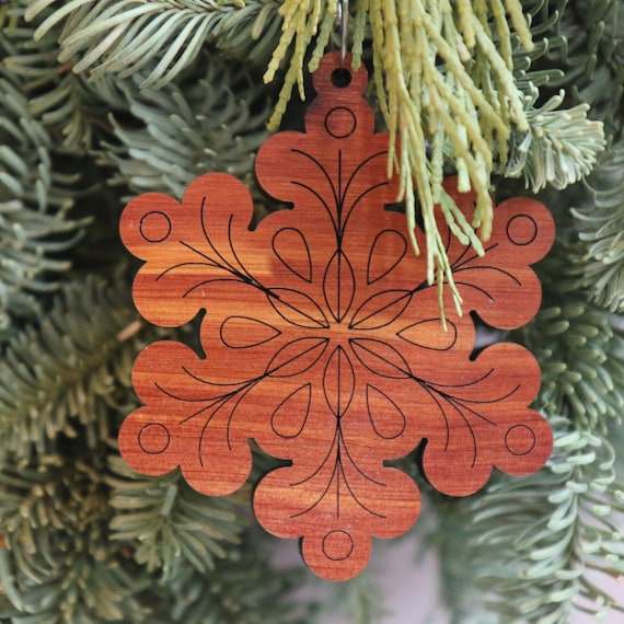 Chicago IL - Cedar Ornament Chicago IL - Cedar Ornament
