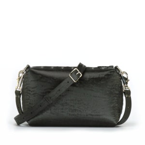 Leather Bag With Outside Pockets Etsy