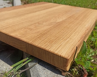 Solid Oak Cutting Board, Cutting board, oak, natural oak, gift