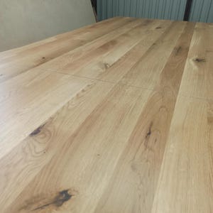 Solid oak rustical/with knots tabletops, oak tabletop, natural oak, solid oak, custom-made tabletops