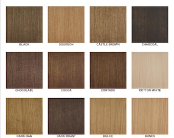Furniture Color Samples