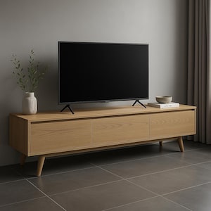 Oak TV cabinet, TV cabinet, oak TV cabinet, oak cabinet,Hängender Fernsehschrank aus Eiche, Fernsehschrank, Fernsehschrank aus Eiche