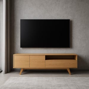 Oak TV cabinet, TV cabinet, oak TV cabinet, oak cabinet,Hängender Fernsehschrank aus Eiche, Fernsehschrank, Fernsehschrank aus Eiche