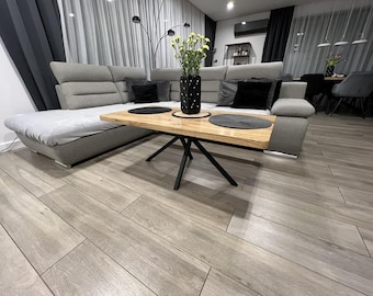 Oak tops for coffee tables, coffee tables, solid oak top, handmade, custom-made oak top, Eichenholzplatten für Couchtische,
