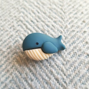 UK shop Cute Blue Whale Pin Brooch image 4