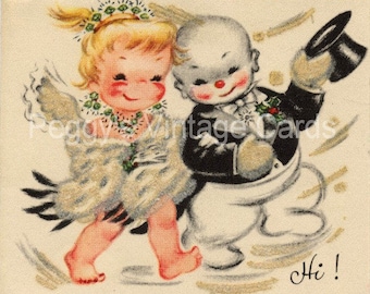 380 Vintage Christmas Greeting Card Images on CD Vol 7