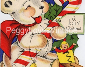 Vintage Christmas Greeting Card Images on CD Vol 11