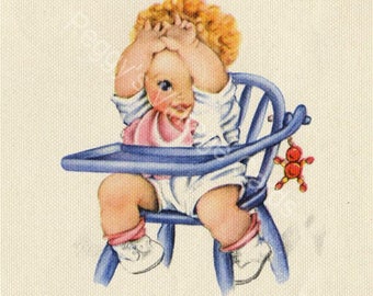 375 Vintage New Baby Greeting Card Images Vol 1 on CD