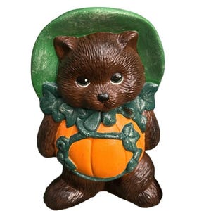 Vintage Ceramic Halloween Bear