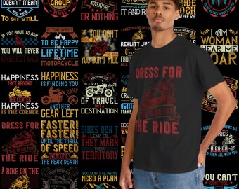 50 Motorrad-T-Shirt Design Bundle | AI, EPS, JPG, psd,svg,png| mutige und dynamische Grafiken für Biker, Motorradclubs und Enthusiasten