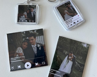Paquete de regalo de San Valentín, imán para reproductor de música, llavero de música NFC, regalo de San Valentín, regalo para ella, regalo para él, regalo de aniversario
