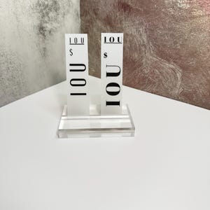 I O U Savings Challenge Tabs - Set of 3