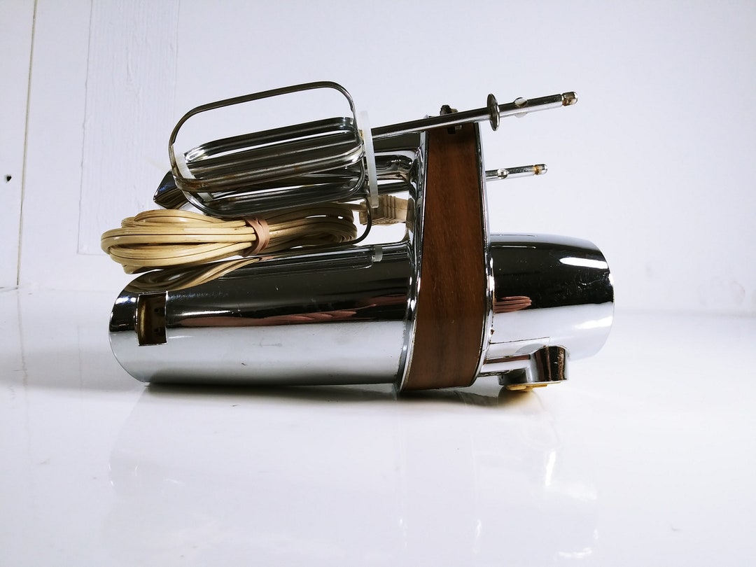 Vintage Electric Hand Mixer Sears Roebuck Silver 12 Speed Etsy