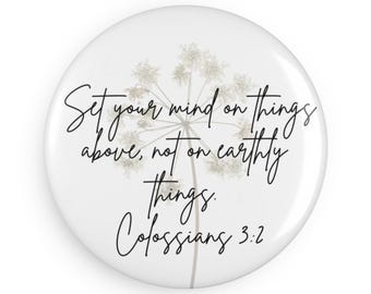 Faith-Based Refrigerator Magnet, Inspirational Christian Quote