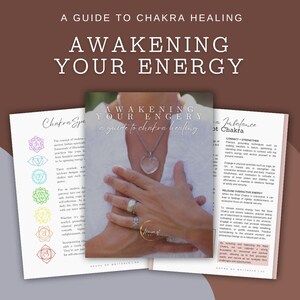 Chakra Healing Guide + Planner | Awakening Your Energy | Mind Body Spirit, Spiritual Healing, Energy Alignment, Healing Energy, Vibration