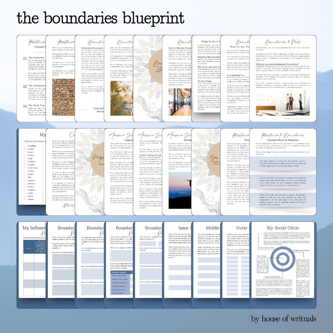 Setting Boundaries Guide | Healthy Relationships Blueprint (PDF) - Etsy