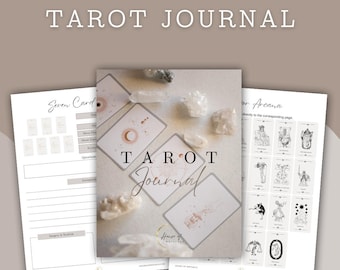 Tarot Journal | Journaling, Symbolism, Tarot Cards, Spiritual Growth, Personal Insights, Major Arcana, Minor Arcana, Daily Draw, Intuition