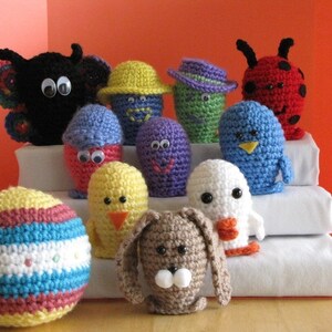 Easter Spring Bowling Set Crochet Pattern image 1