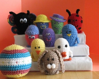 Easter - Spring Bowling Set Crochet Pattern