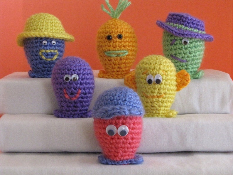 Easter Spring Bowling Set Crochet Pattern image 4