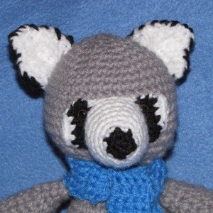 Amigurumi Rascal the Raccoon Crochet Pattern image 5