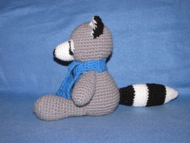 Amigurumi Rascal the Raccoon Crochet Pattern image 3