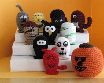 Halloween Bowling Set 2 - Crochet Pattern
