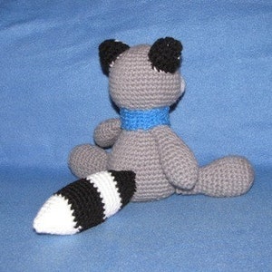 Amigurumi Rascal the Raccoon Crochet Pattern image 4