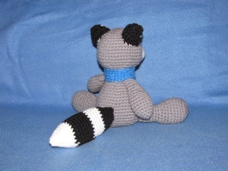 Amigurumi Rascal the Raccoon Crochet Pattern image 4