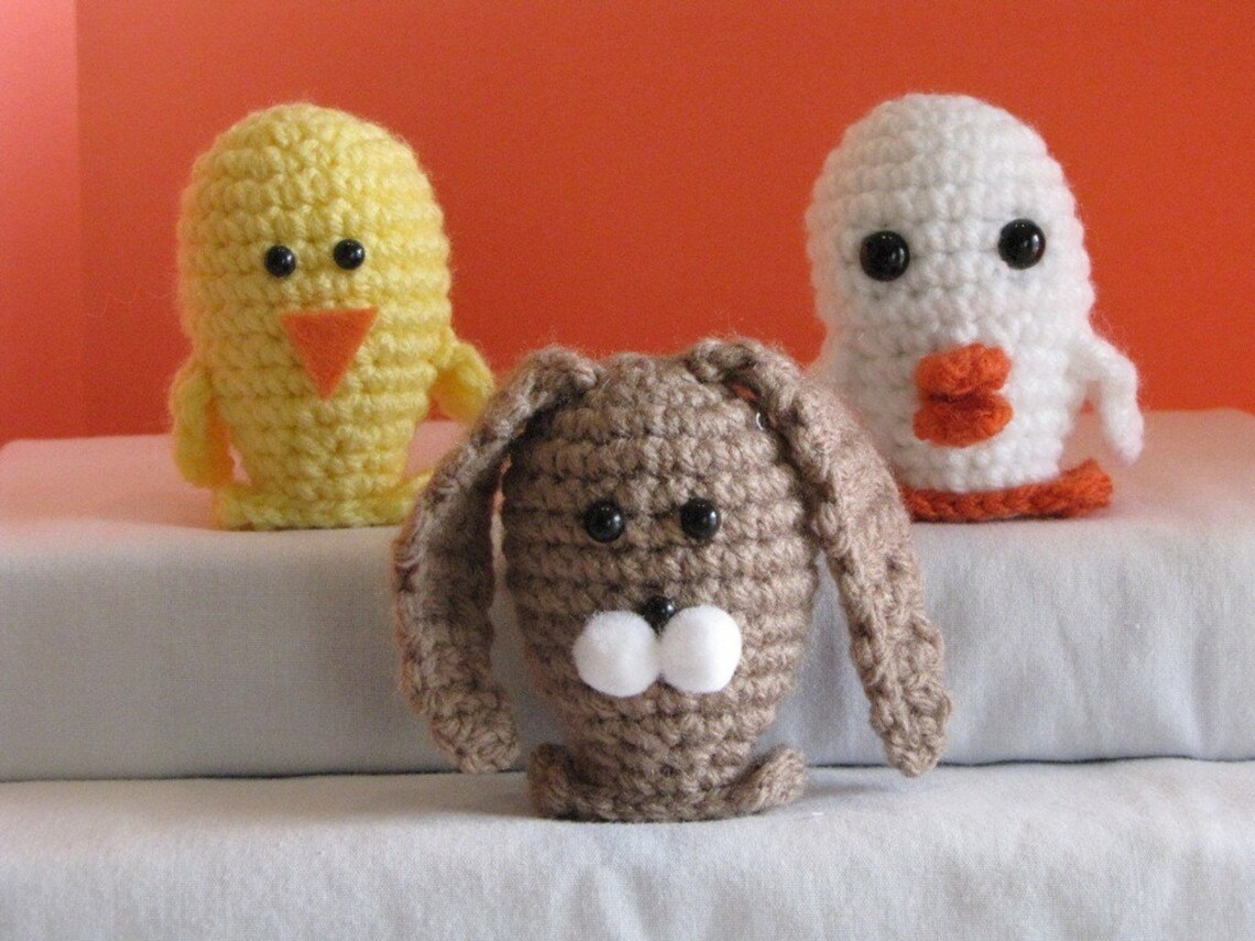 Easter Spring Bowling Set Crochet Pattern - Etsy