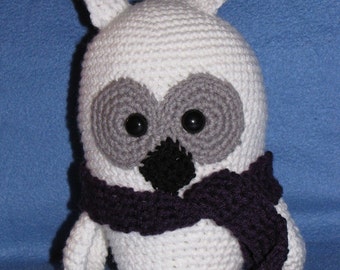 Amigurumi Blizzard die Schneeeule Häkelanleitung